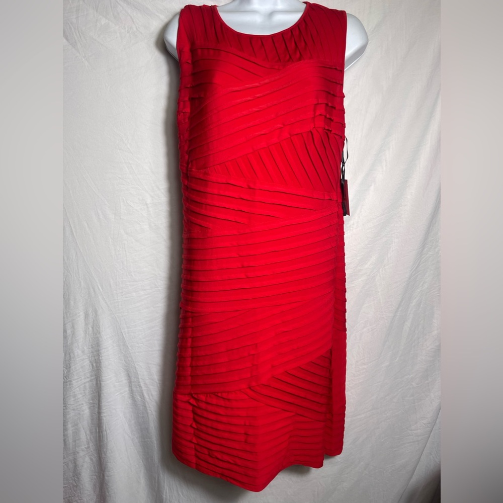 NWOT size 14W Calvin Klein stunning red dress